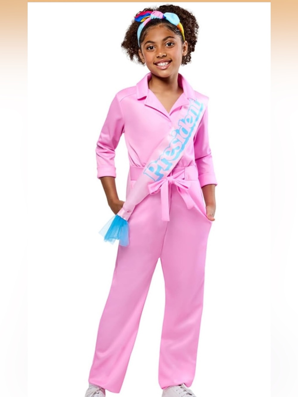 Rubie's Barbie, the movie President Barbie child costume nwt xs